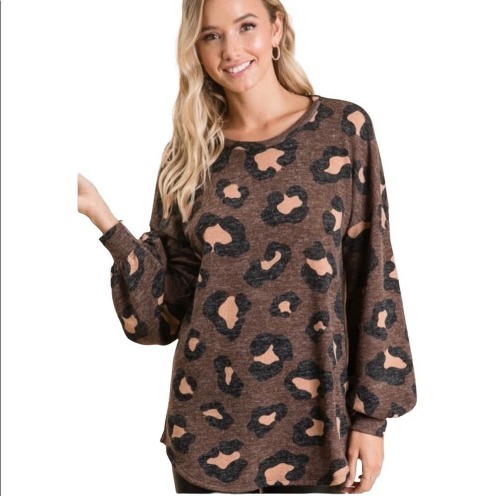 Leopard Print Top